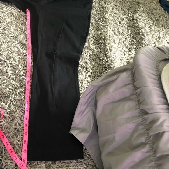 Anthropologie the Essential Slim Trousers Black 10 - Picture 5 of 9